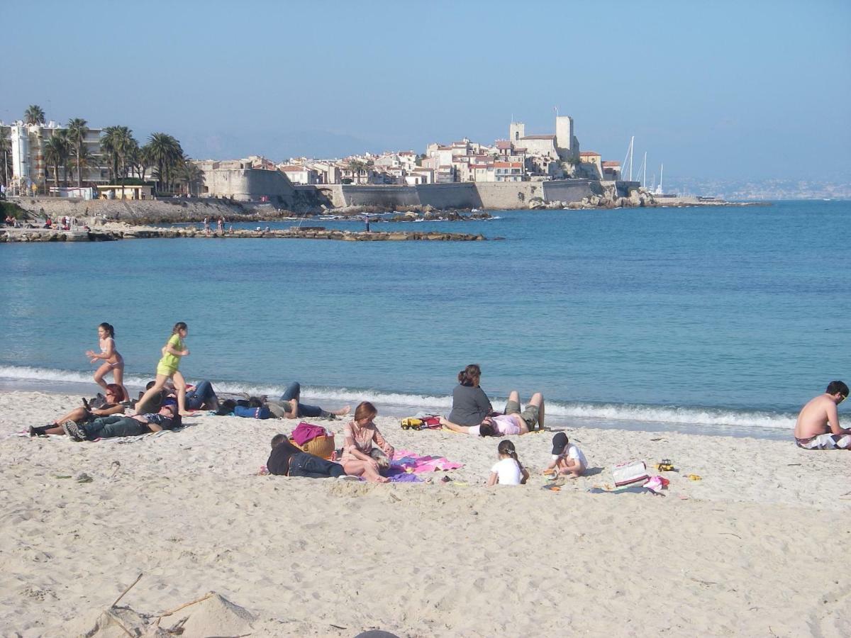 Studio Standing Bord De Mer Et Vue Antibes Esterno foto